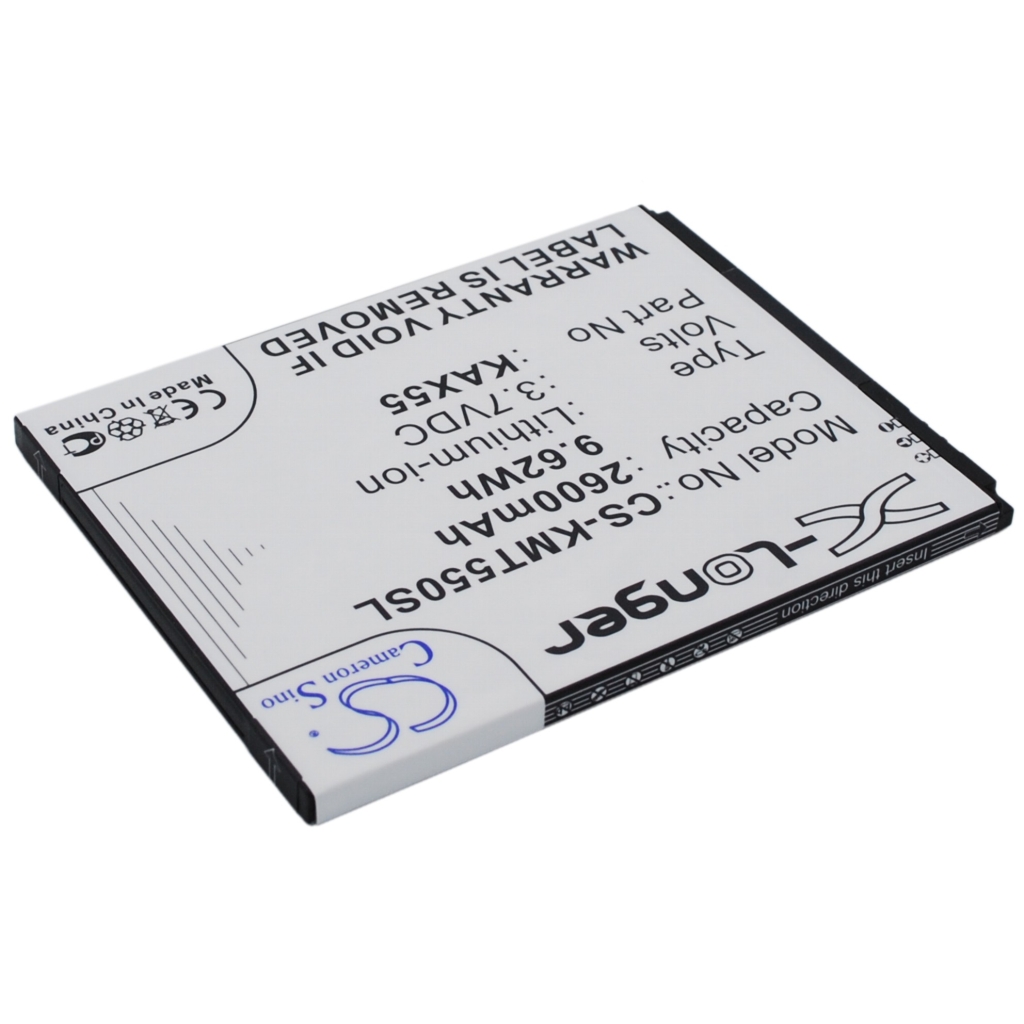 Batterie Sostituisce KAX55-BKBAK007752