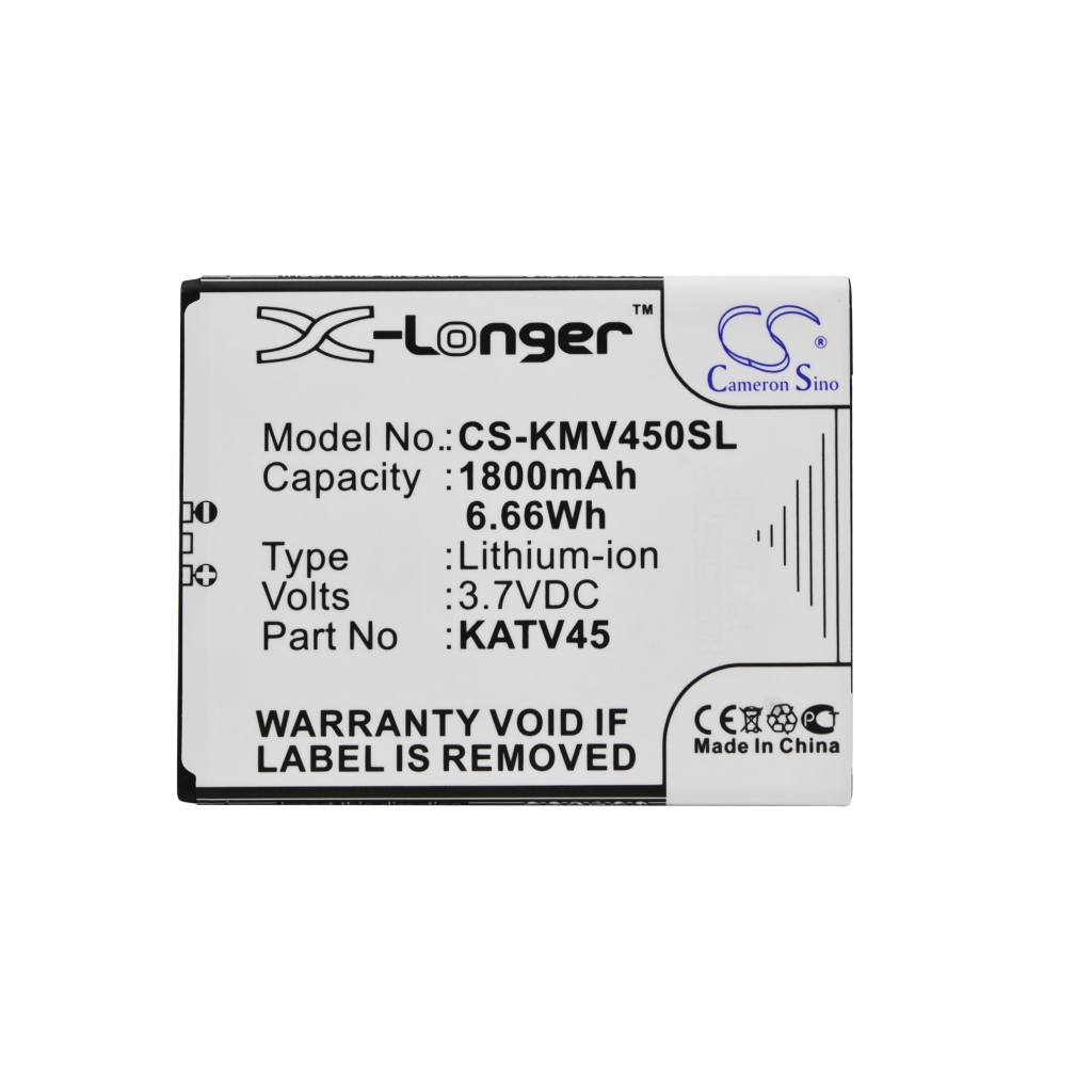 Batteria del telefono cellulare Kazam CS-KMV450SL
