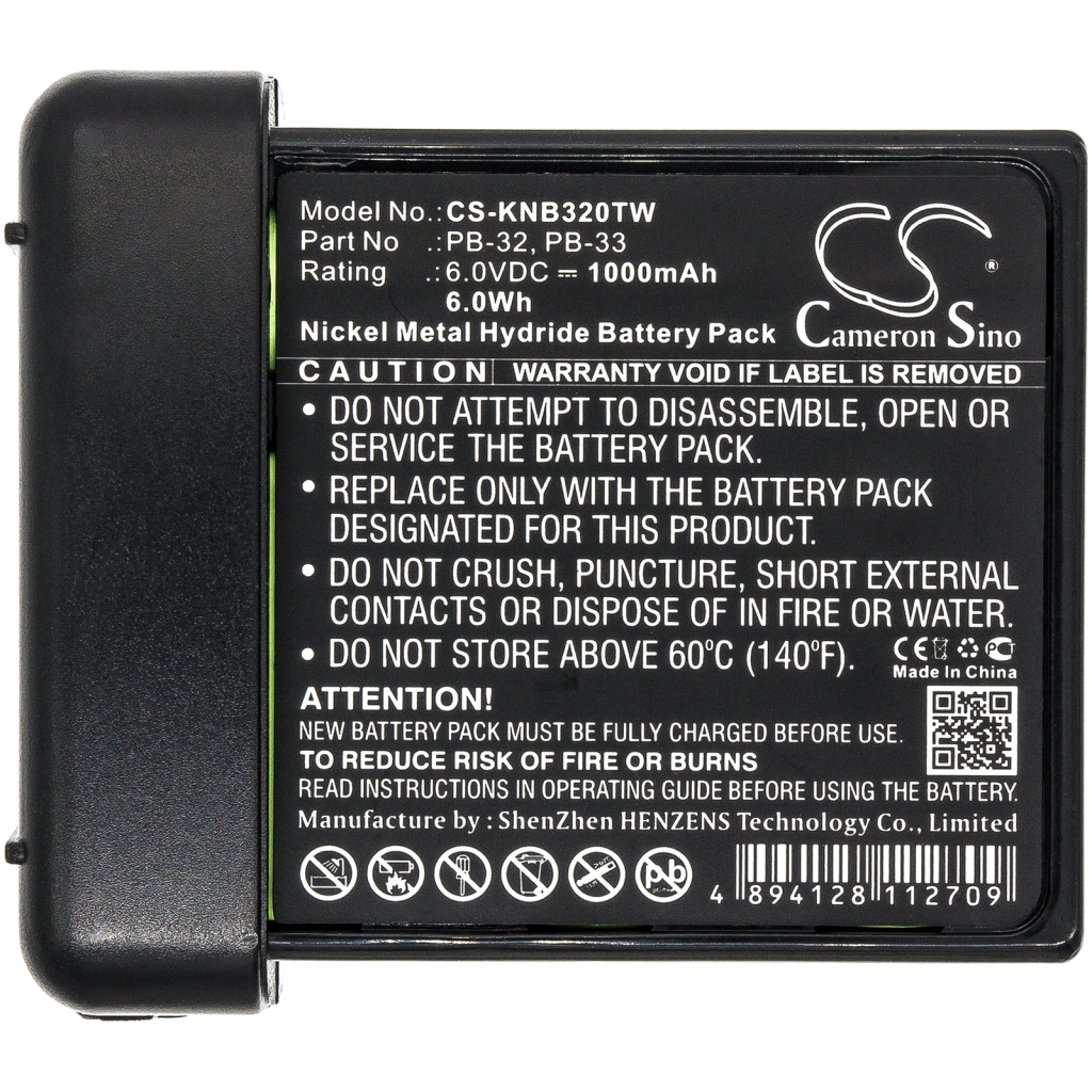 Two-Way Radio Battery Kenwood CS-KNB320TW