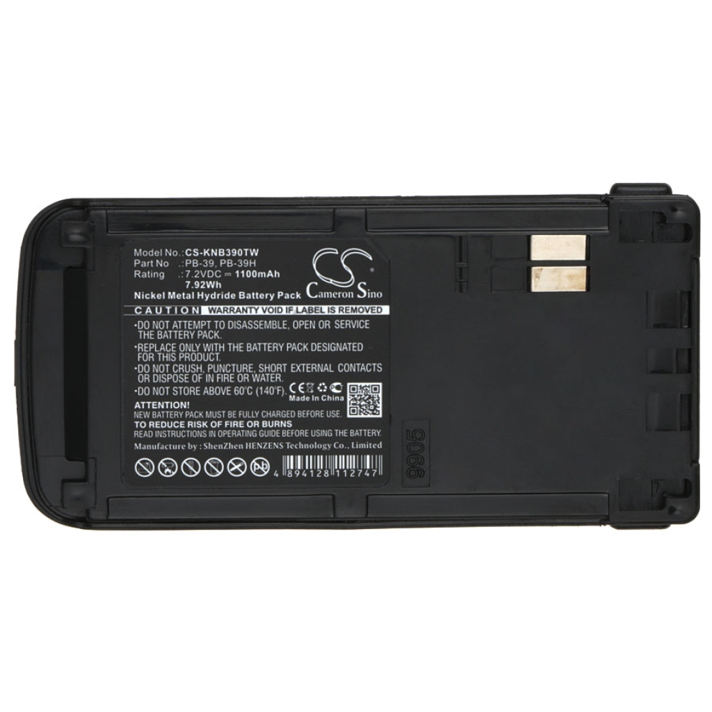 Batteria radio bidirezionale Kenwood CS-KNB390TW