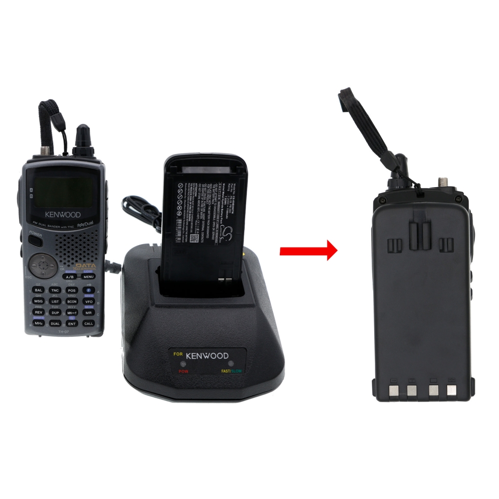 Batteria radio bidirezionale Kenwood CS-KNB390TW