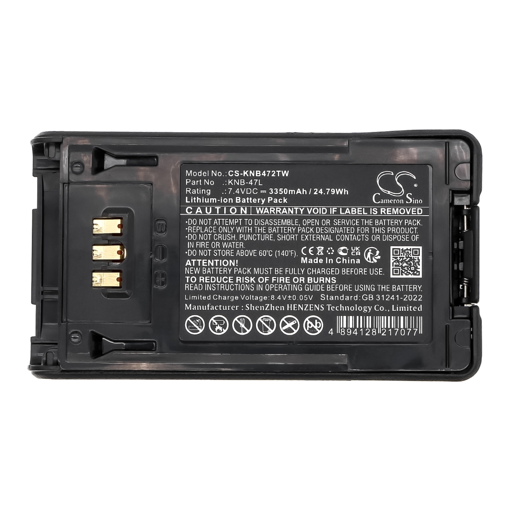 Batterie Sostituisce KNB-47L