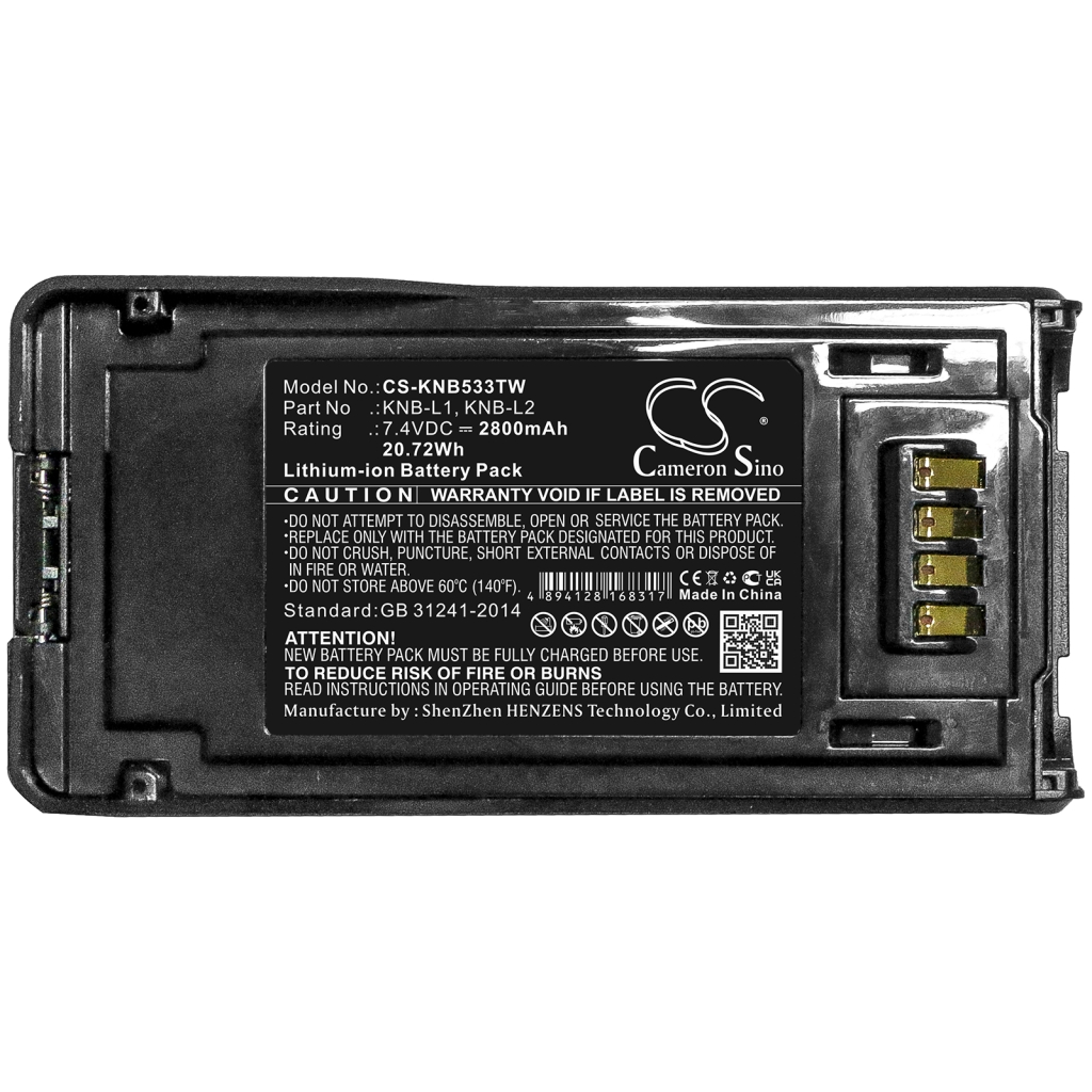 Batteria radio bidirezionale Kenwood VP6430