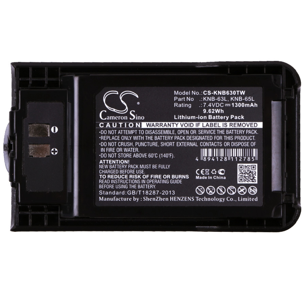 Batteria radio bidirezionale Kenwood CS-KNB630TW