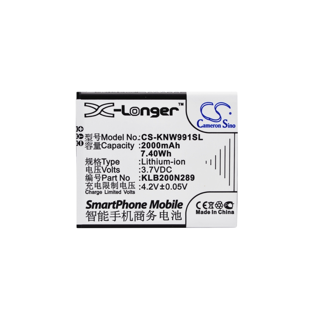 Mobile Phone Battery Polytron CS-KNW991SL