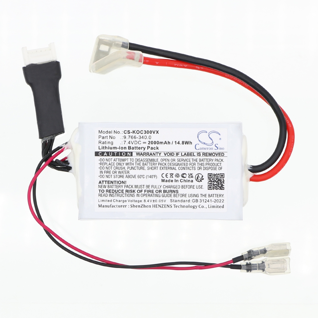 Batteria per elettroutensili Karcher CS-KOC300VX