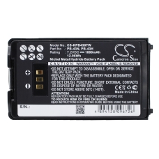 Sostituzione della batteria compatibile per Kenwood KNB-43,PB-43,PB-43H,PB-43N