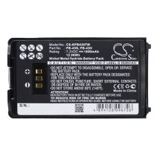 Sostituzione della batteria compatibile per Kenwood KNB-43,PB-43,PB-43H,PB-43N