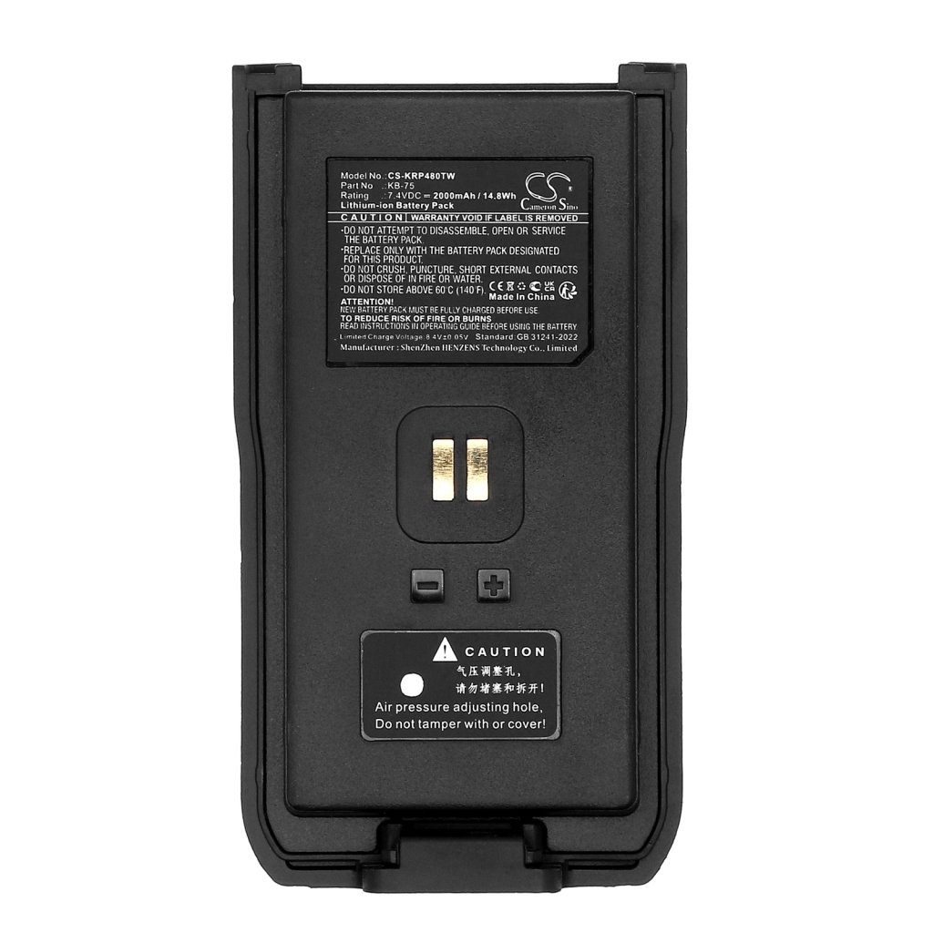 Batterie Sostituisce KB-75