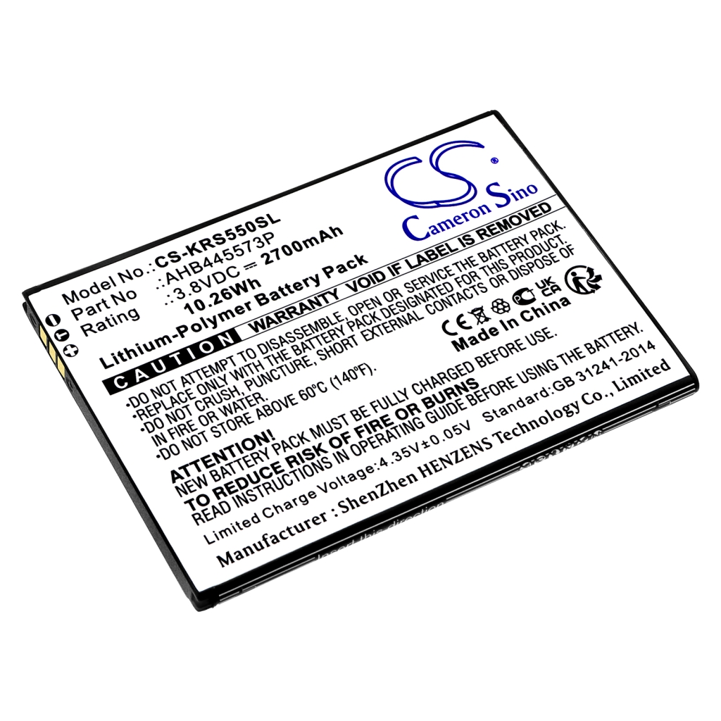 Batteria del telefono cellulare Konrow CS-KRS550SL