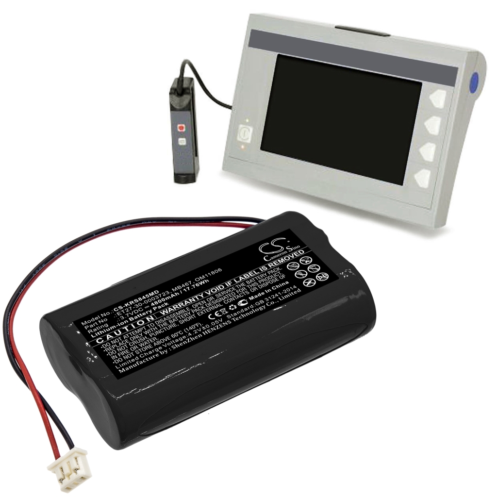 Batterie Sostituisce ET27-30-0003723