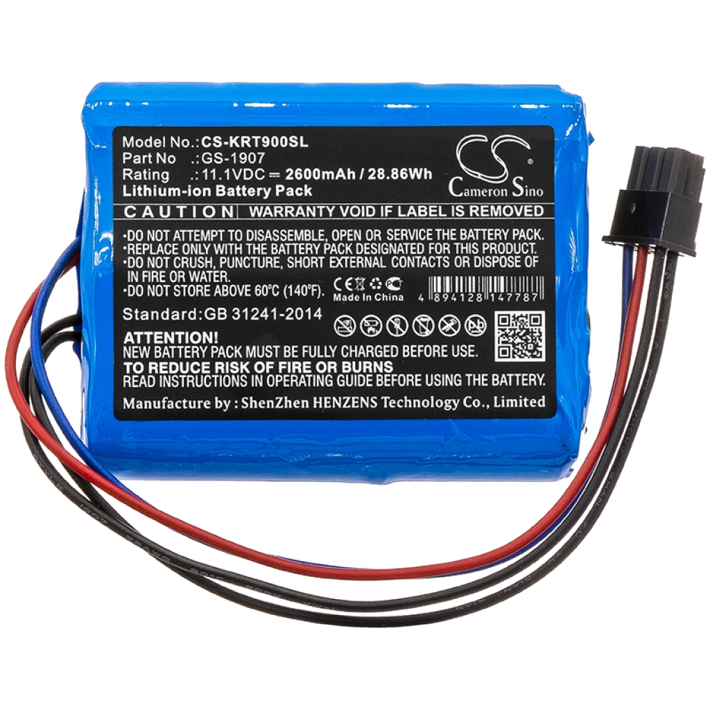 Batterie Batteria del rilevatore di presenza CS-KRT900SL