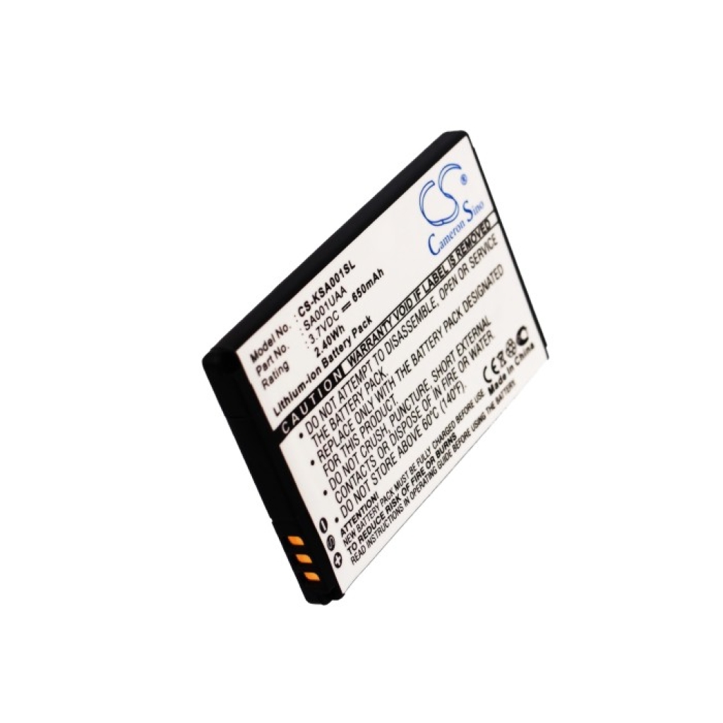 Sostituzione della batteria compatibile per Sanyo KY003UAA,P05,SA001UAA