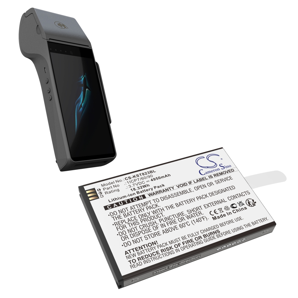 Batterie Terminale di pagamento Batteria CS-KST823BL