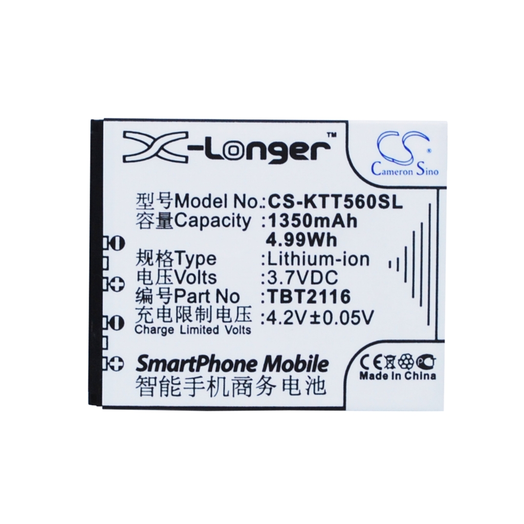 Battery for K-Touch D99