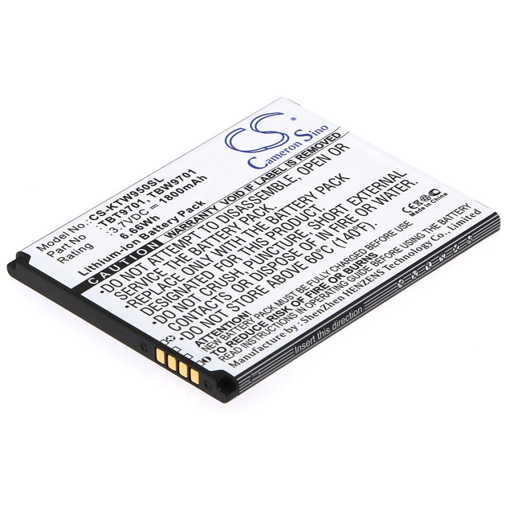 Batterie Sostituisce TBW9701
