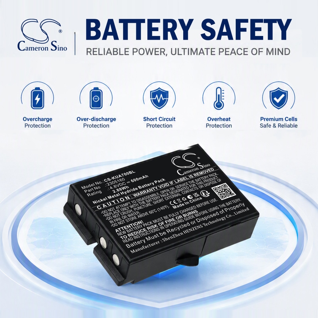 Batterie compatibile con Ikusi TM70/iK2.13B JS JS3 LV CS-KUA700BL