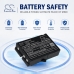 Batterie compatibile con Ikusi TM70/iK2.13B JS JS3 LV CS-KUA700BL