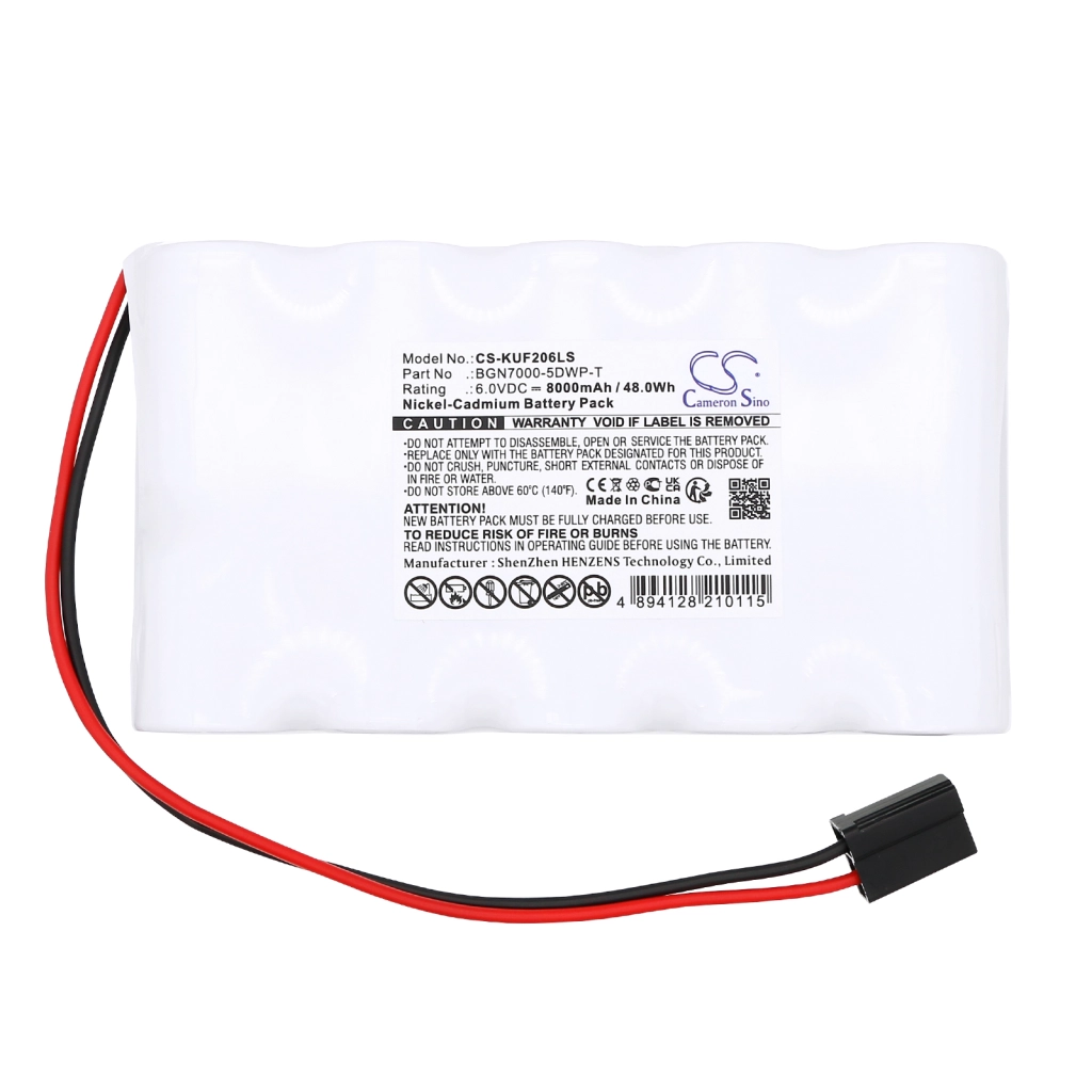Batterie Batteria per telecamera di sicurezza domestica CS-KUF206LS