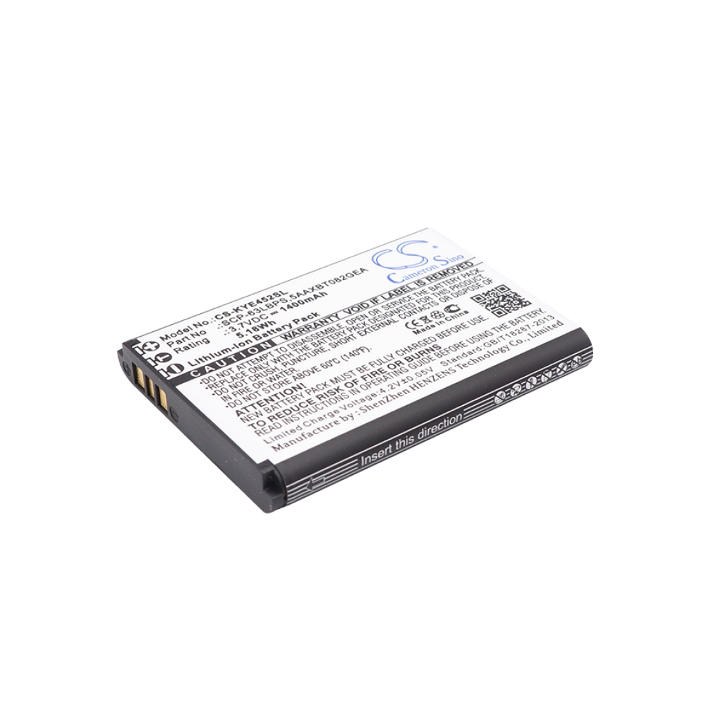 Sostituzione della batteria compatibile per Kyocera 5AAXBT082GEA,SCP-63LBPS
