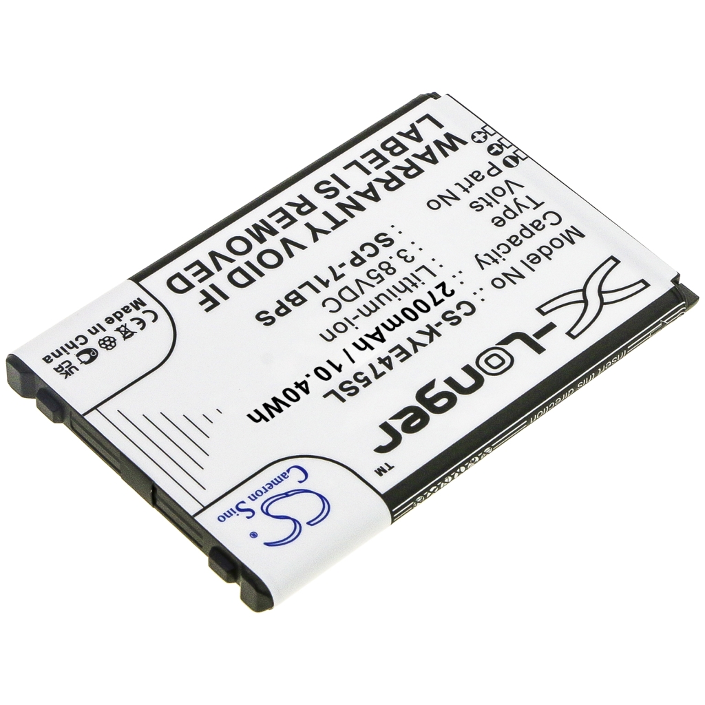 Sostituzione della batteria compatibile per Kyocera 5AAXBT108GEA,SCP-71LBPS