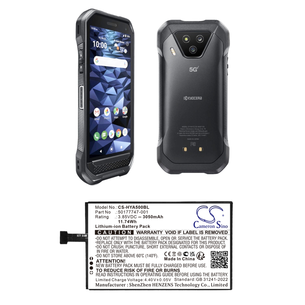 Sostituzione della batteria compatibile per Kyocera PCGF30,SCP-74LBPS