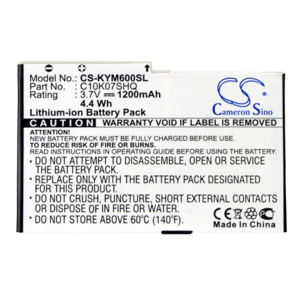 Batterie Sostituisce C10K07SHQ