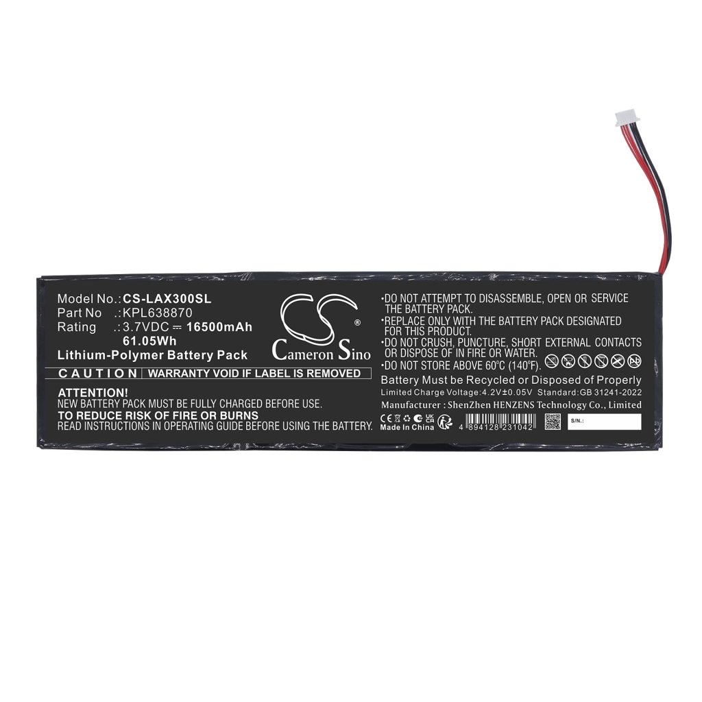 Batteria compatibile con Launch CS-LAX300SL