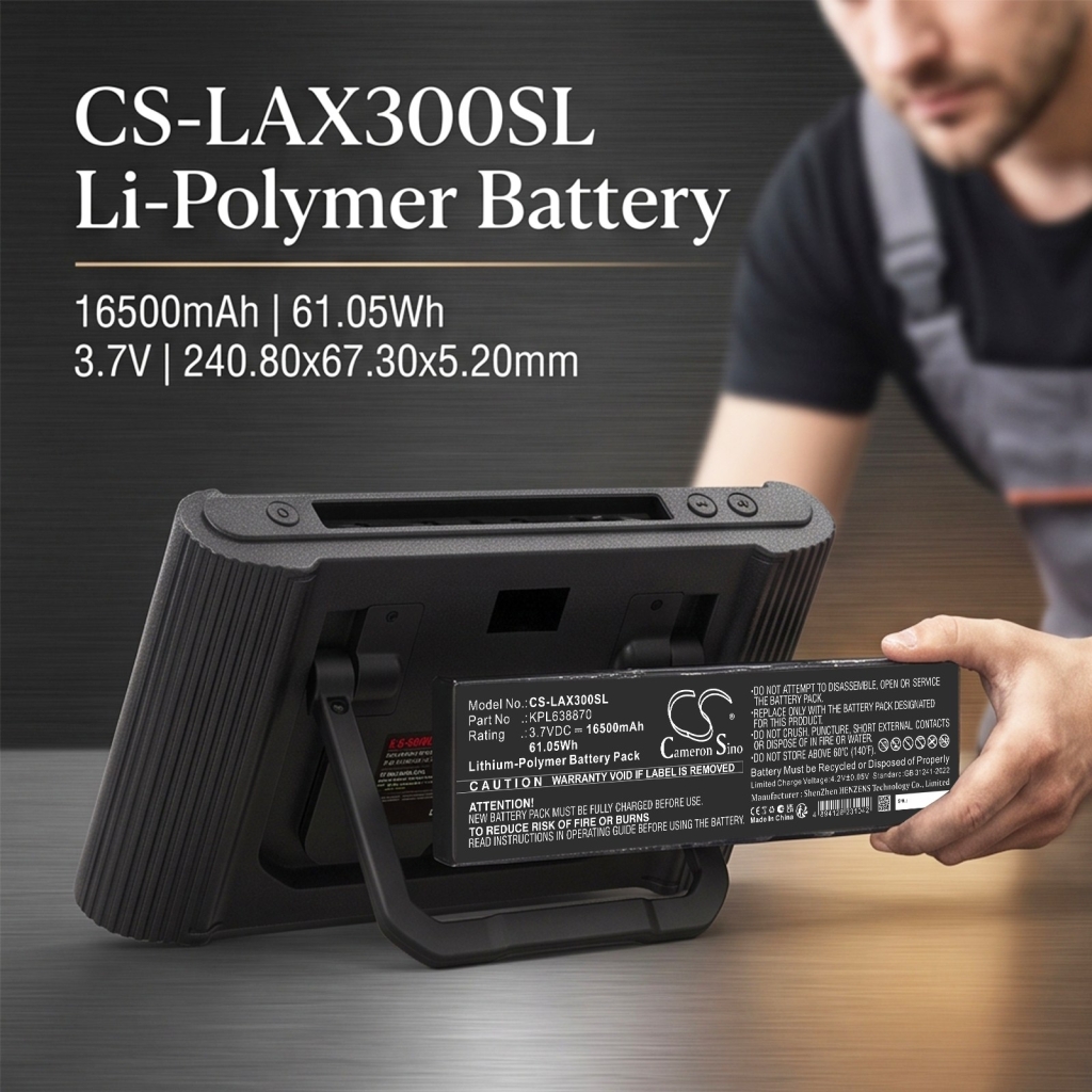 Batteria compatibile con Launch CS-LAX300SL