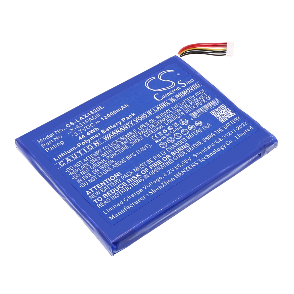 Sostituzione della batteria compatibile per Launch X-431PADII