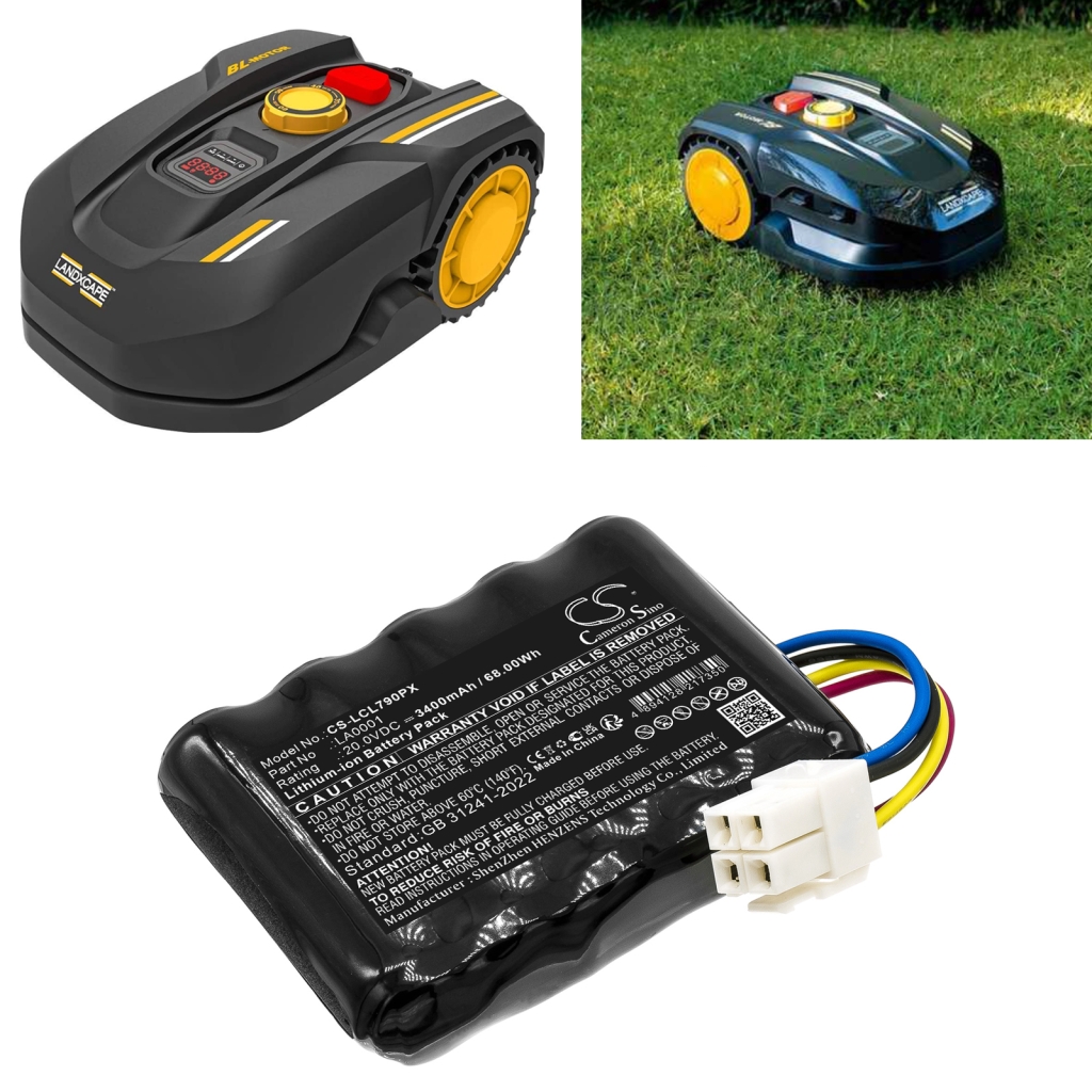 Batterie Sostituisce LA0002