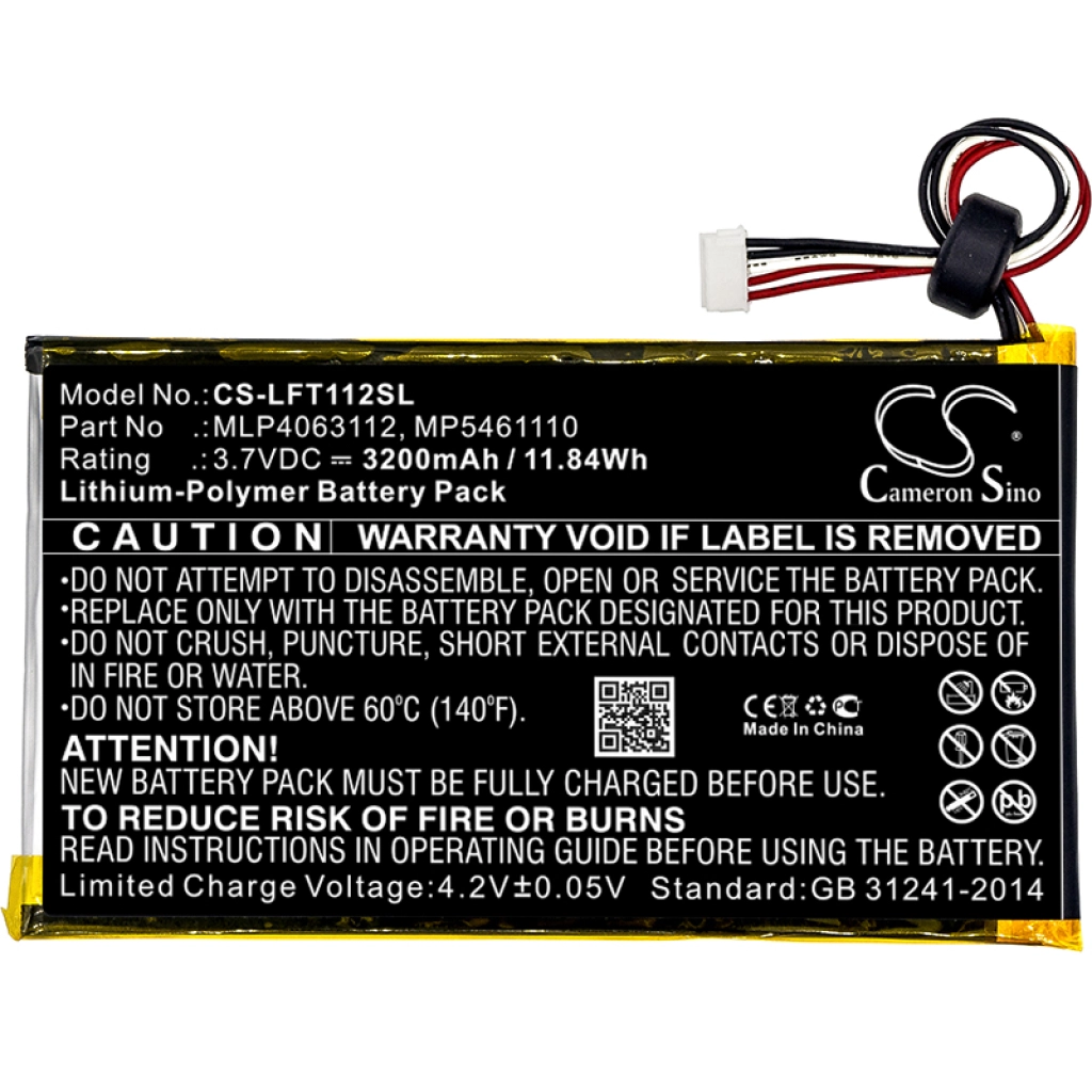 Batterie Batteria compressa CS-LFT112SL