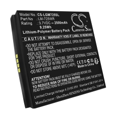 Sostituzione della batteria compatibile per LG LM-725WR