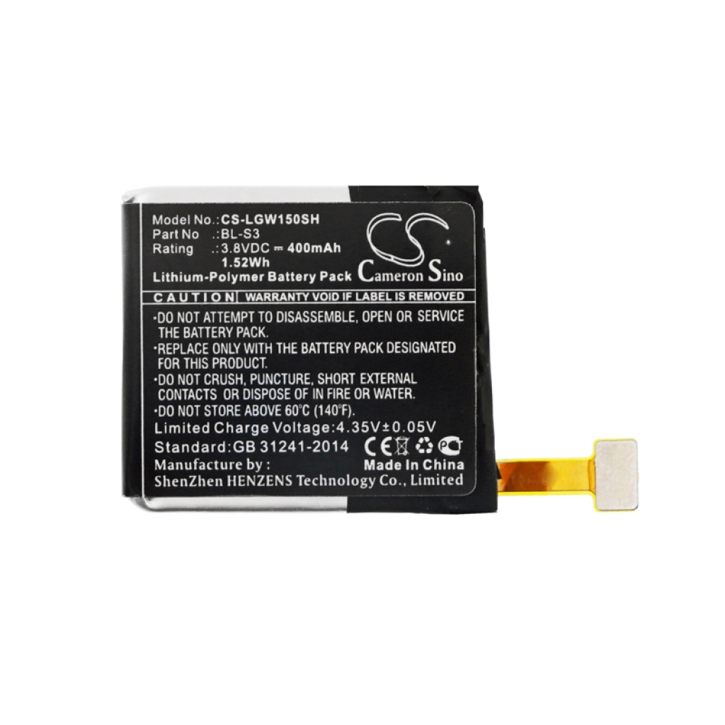 Sostituzione della batteria compatibile per LG BL-S3