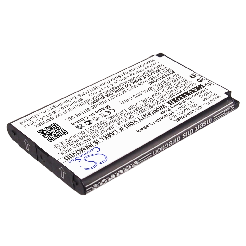 Sostituzione della batteria compatibile per Lightspeed 806-00001-000