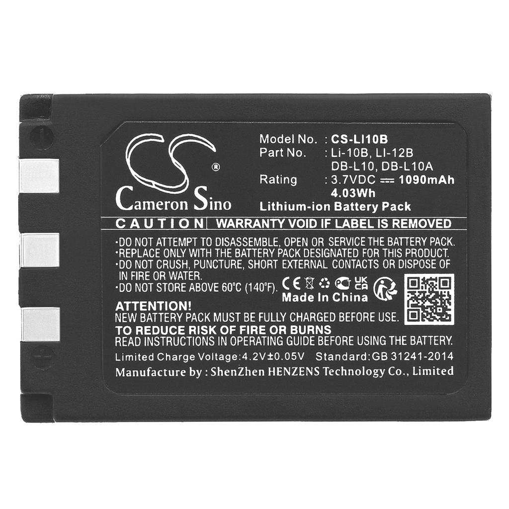 Batteria della fotocamera Sanyo Xacti VPC-J2EX