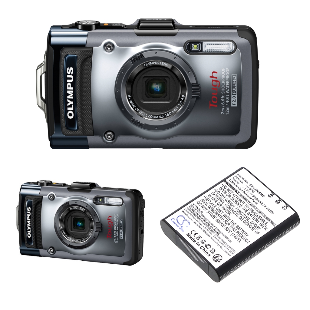 Batteria della fotocamera Olympus Stylus XZ-2 iHS