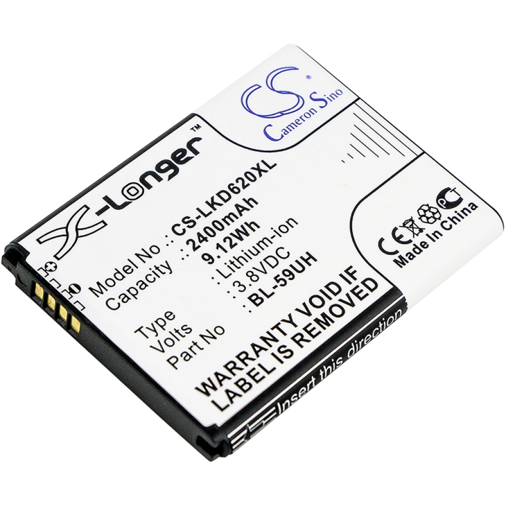Batterie Batteria del telefono cellulare CS-LKD620XL