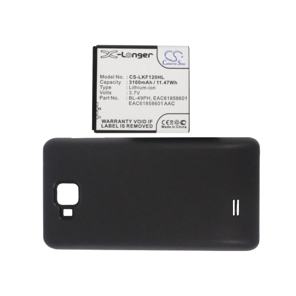 Batterie Sostituisce BL-49PH