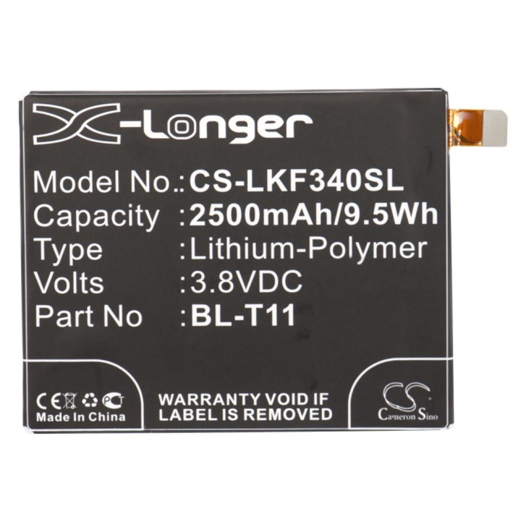 Sostituzione della batteria compatibile per LG BL-T11,EAC62218301