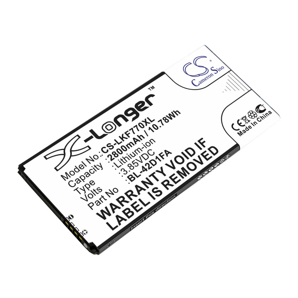 Sostituzione della batteria compatibile per LG BL-42D1FA,EAC63238201