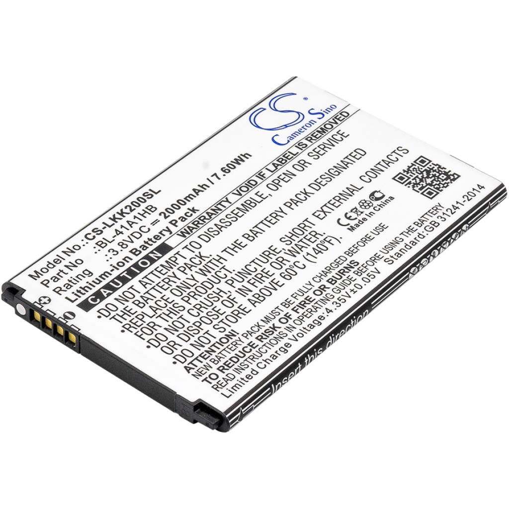 Batterie Sostituisce BL-41A1HB