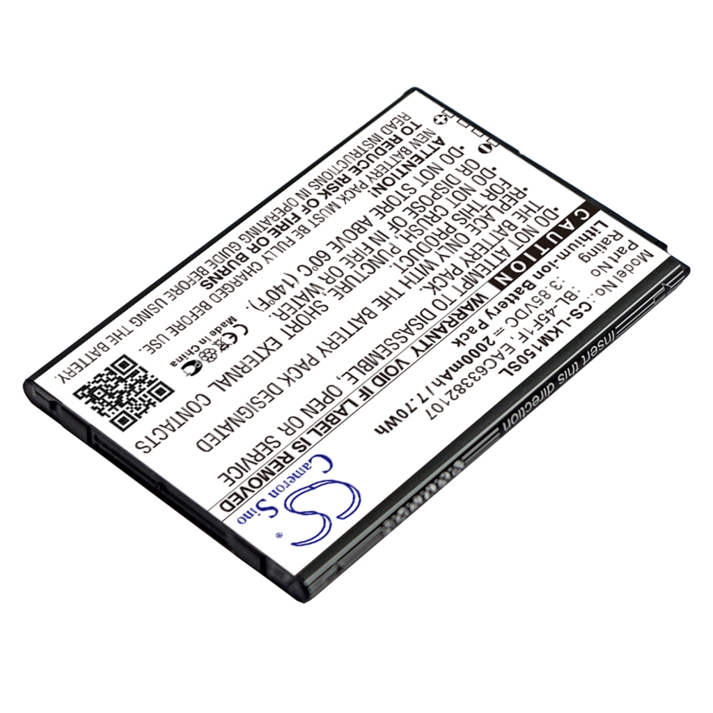 Batteria del telefono cellulare LG CS-LKM150SL