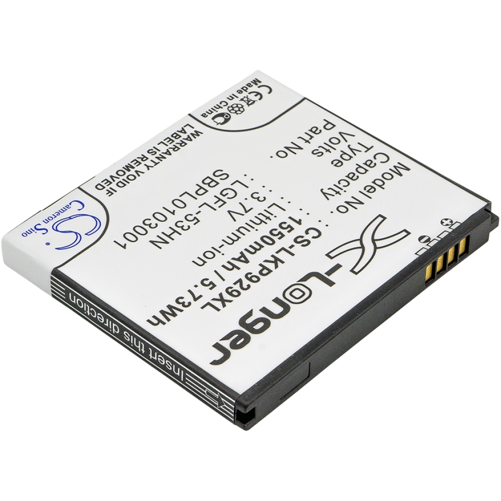Batteria del telefono cellulare LG CS-LKP929XL