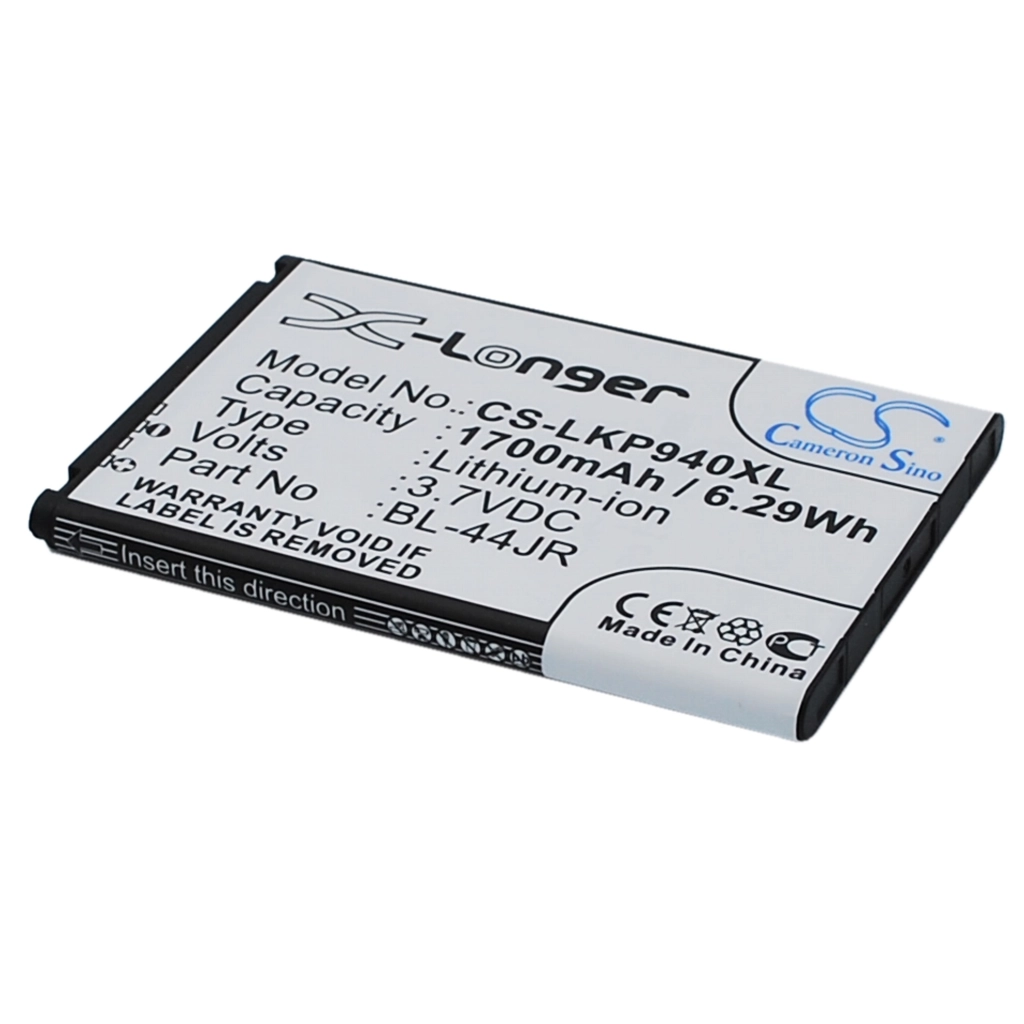 Batterie Batteria del telefono cellulare CS-LKP940XL