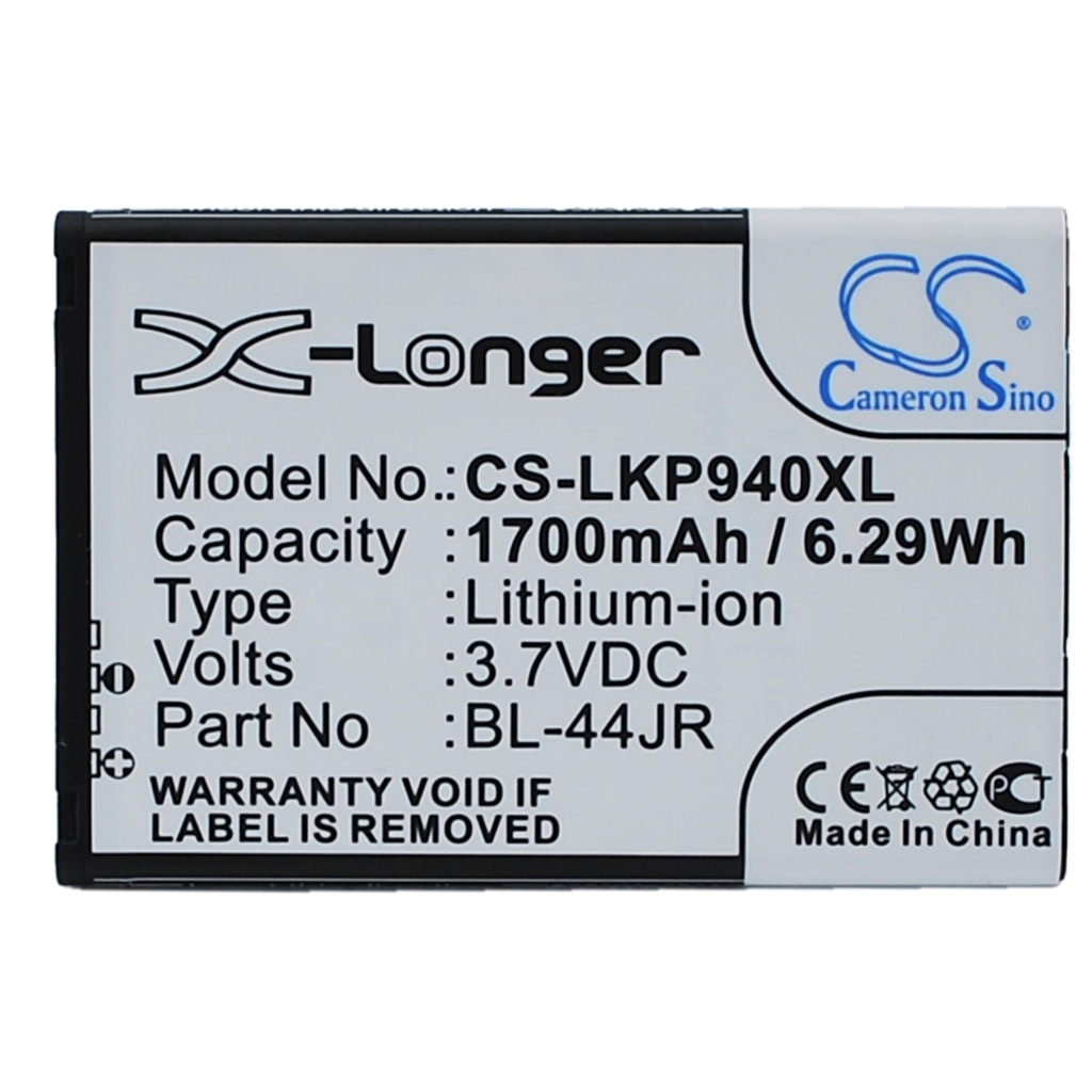 Sostituzione della batteria compatibile per LG BL-44JR