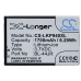 Batterie Batteria del telefono cellulare CS-LKP940XL
