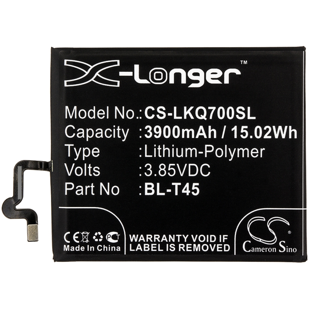 Sostituzione della batteria compatibile per LG BL-T45,EAC64578501