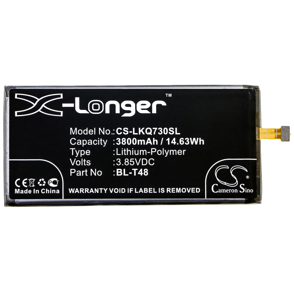 Batteria del telefono cellulare LG LMQ730QM6 (CS-LKQ730SL)