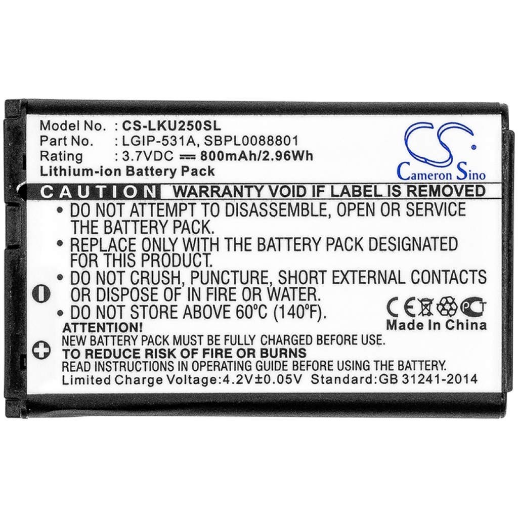 Batterie Sostituisce SBPL0088801